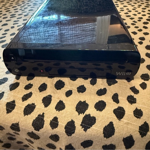 Nintendo Wii U WUP-101(02) 32GB Black Console Only parts only Untested - Picture 2 of 8